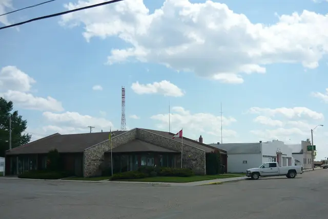 Allan Town Office and RM Office on Main Street