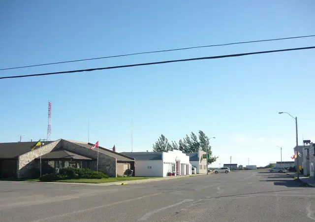 Town Office on Main Street, Allan